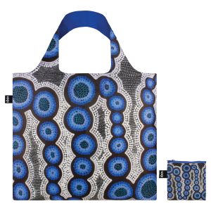 LOQI Nangala Water Dreaming Blue Bag Multi-Coloured 50x42cm