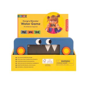 Kikkerland Kidoki Wooden Water Game CDU 12pcs/3 Assorted 15x2x8cm