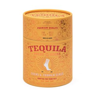 Luckies Tequila Socks on the Rocks​ Multi-Coloured 8x8x10cm