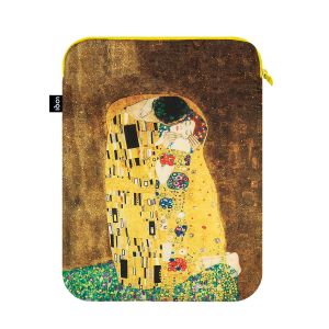 LOQI Klimt Kiss Laptop Sleeve Multi-Coloured 26x36cm