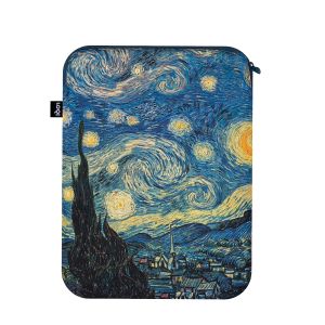LOQI Van Gogh Starry Night Laptop Sleeve Multi-Coloured 26x36cm