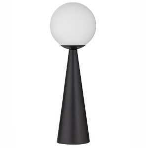 Amalfi Orion Table Lamp Black & White 15x15x45cm
