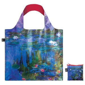 LOQI Monet Water Lilies Bag Multi-Coloured 50x42cm