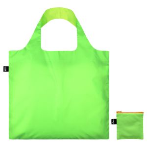 LOQI Neon Bag? Dark Green 50x42cm