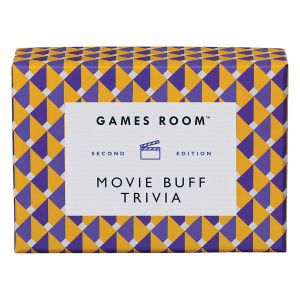 Games Room Movie Buff Quiz Multi-Coloured 13x9x5.5cm