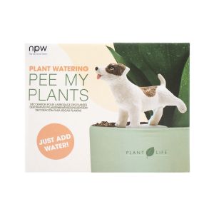 NPW Pee My Plants Dog Watering Decoration Multi-Coloured 12.7x5x8.8cm