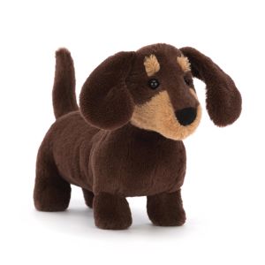 Jellycat Otto Sausage Dog Small Brown 5x17x13cm (New Item Code)