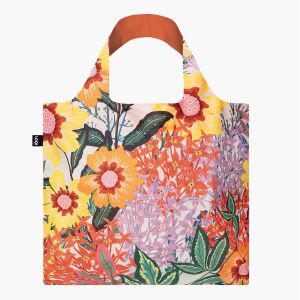 LOQI Pomme Chan Thai Floral Bag Multi-Coloured 50x42cm
