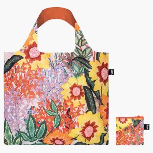 LOQI Pomme Chan Thai Floral Bag Multi-Coloured 50x42cm