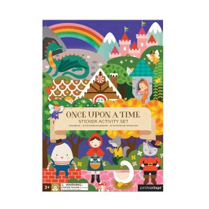 Petit Collage Once Upon A Time Sticker Activity Set Multi-Coloured 22x30.6x1.14cm