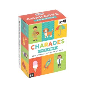 Petit Collage Charades for Kids Multi-Coloured 12.5x9.1x5.7cm