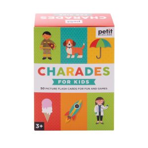 Petit Collage Charades for Kids Multi-Coloured 12.5x9.1x5.7cm