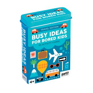 Petit Collage Busy Ideas For Bored Kids: Travel Edition Multi-Coloured 100x74x30mm