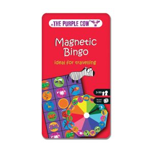 The Purple Cow Magnetic Bingo Red 10.2x1x18.5cm