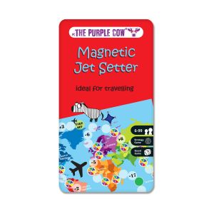 The Purple Cow Magnetic Jet Setter Red 10.2x1x18.5cm