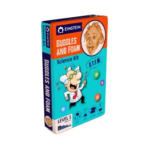 The Purple Cow Einstein Science Lab-Bubbles and Foam Blue 16.3x4.3x24.3cm