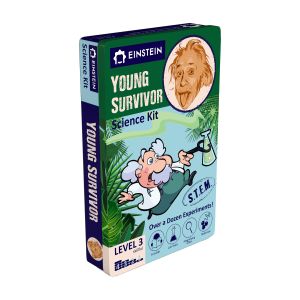 The Purple Cow Einstein Science Lab-Young Survivor Green 16.3x4.3x24.3cm