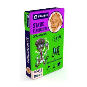 The Purple Cow Einstein Science Lab-Static Electricity Green 16.3x4.3x24.3cm