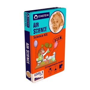 The Purple Cow Einstein Science Lab-Air Science Red 16.3x4.3x24.3cm