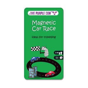 The Purple Cow Magnetic Car Race Green 10.2x1x18.5cm