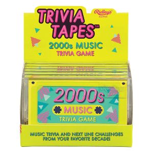 Ridleys 2000s Trivia Tape Quiz Yellow CDU 6pcs 11x7x2cm