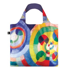 LOQI Delauney Circular Forms Bag Multi-Coloured 50x42cm