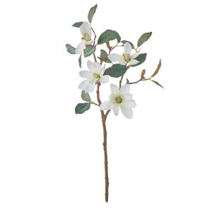 Rogue Mini Magnolia Stem White 28x12x46cm