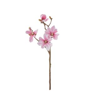 Rogue Mini Magnolia Stem w/o Leaves Pink 28x12x46cm