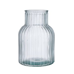 Rogue Clear Glass Vase Clear 14x14x20cm