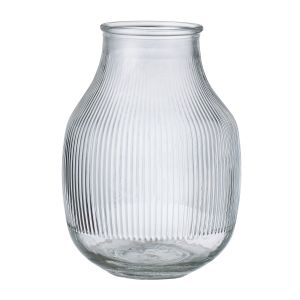 Rogue Clear Glass Vase Clear 13x13x18cm