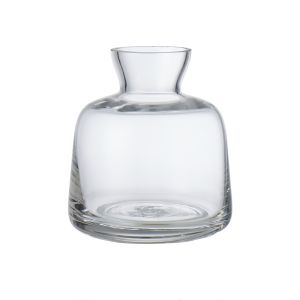 Rogue Clear Glass Vase Clear 6x6x9cm