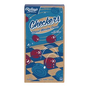 Ridleys House of Novelties Checkers Blue 15x4x29cm
