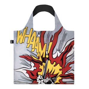 LOQI Roy Lichtenstein Whaam! Bag Multi-Coloured 50x42cm