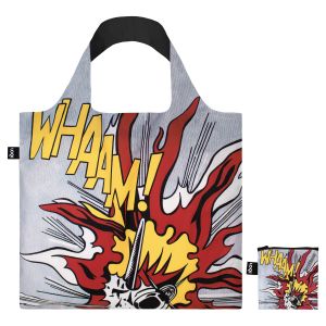 LOQI Roy Lichtenstein Whaam! Bag Multi-Coloured 50x42cm