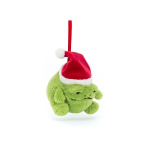 Jellycat Ricky Rain Frog Decoration Green 1x8x1cm