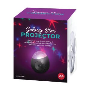 Is Gift Galaxy Star Projector & Sound Machine - Silver (min 4) Silver 12x11.6x14.1cm