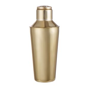 Society Home Mother of Pearl Detailed Cocktail Shaker Gold/MOP 23x9x9cm