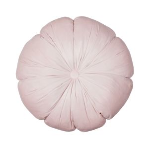 Society Home Flora Velvet Cushion Pink 45x45x2cm