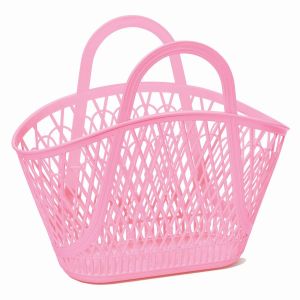 Sun Jellies Betty Basket Bubblegum Pink 45x40x25c
