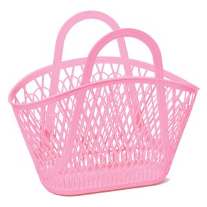 Sun Jellies Betty Basket Pink 45x40x25cm