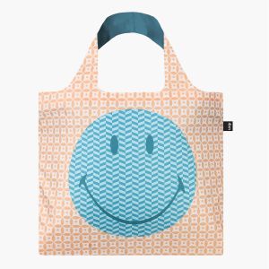 LOQI Smiley Geometric Bag Multi-Coloured 50x42cm