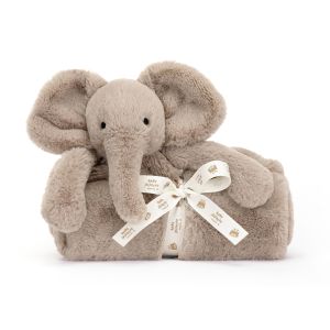 Jellycat Smudge Elephant Blankie 9x70x56cm