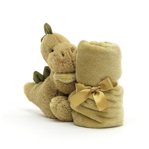 Jellycat Bashful Dino Soother Green 34x34x15cm