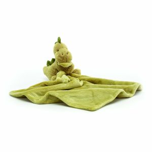 Jellycat Bashful Dino Soother Green 34x34x15cm (New Item Code)
