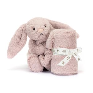 Jellycat Bashful Luxe Bunny Rosa Soother Pink 13x34x34cm