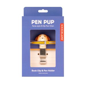 Kikkerland Pen Pup Multi-Coloured 3.25x3.25x6.75cm