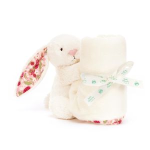Jellycat Blossom Cream Bunny 'Berry' Soother 34x34x15cm