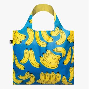 LOQI Tess Smith-Roberts Bad Bananas Bag Multi-Coloured 50x42cm