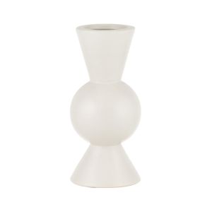 Amalfi Sphera Vessel White 10x10x22cm
