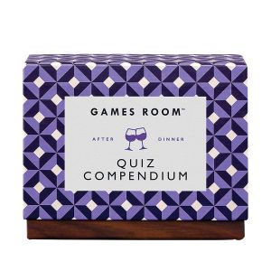 Games Room After Dinner Quiz Compendium Multi-Coloured 15.2x12x7cm